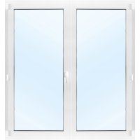 PVC-Parfönsterdörr - 2-glas - Inåtgående med tilt - U-värde 1.2