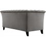 Soffa 2-sits chesterfield grå - Henry Soffa 2-sits chesterfield grå - Henry