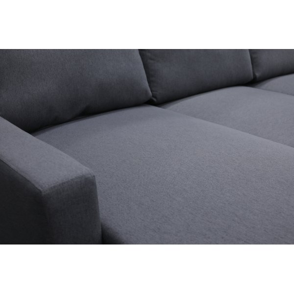 B�ddsoffa U-form m�rkgr� - Dream