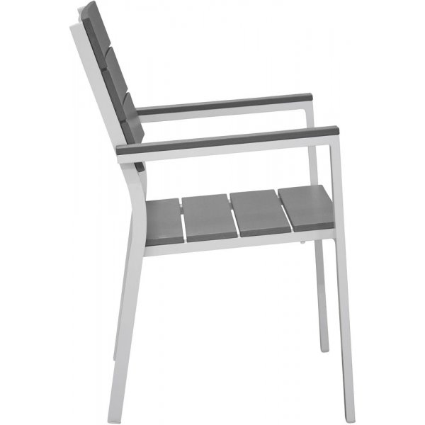 Prässebo Karmstol – Vit/grå Prässebo Karmstol – Vit/grå