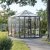 Växthus Miranda med härdat glas - Svart 9,0 m² + Växthusrengöring