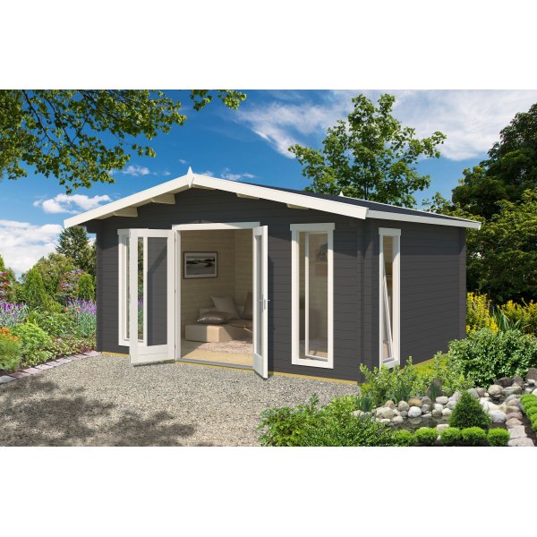 Attefallhaus Viola Silber - 19 m² Attefallhaus Viola Silber - 19 m²