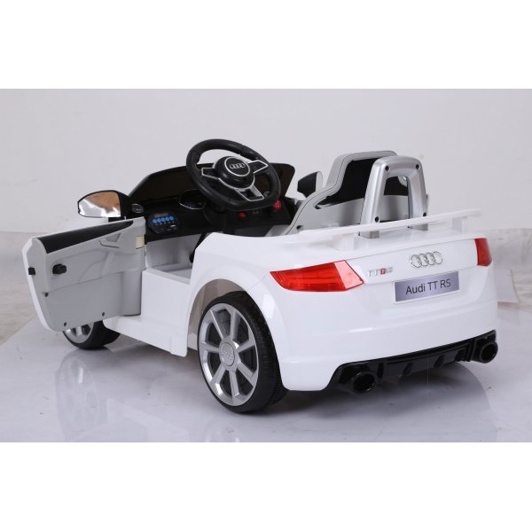 Elektrisk Audi TT RS - Hvid 12V Elektrisk Audi TT RS - Hvid 12V