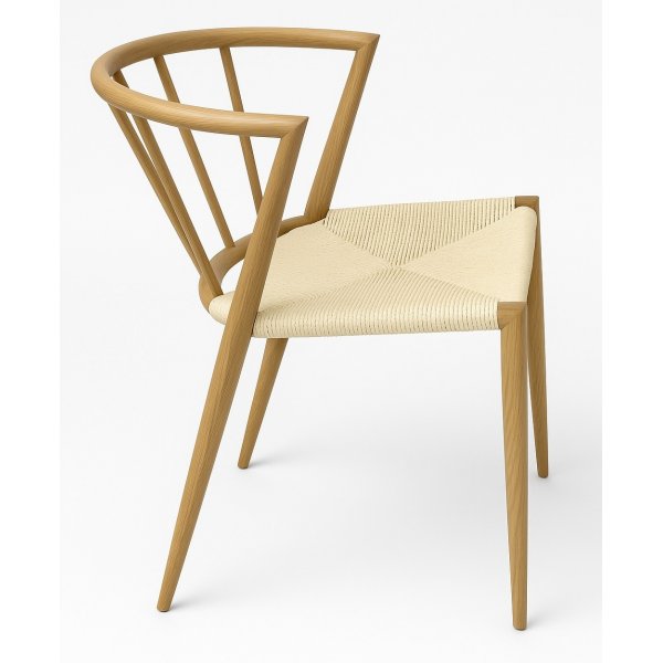 Utestol i eksoliering och repsits Beige - Bella Utestol i eksoliering och repsits Beige - Bella