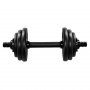Hantelset - Helsvart - 20 kg