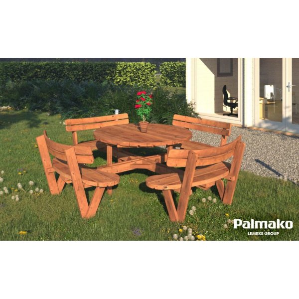 Picknickbord Oliver - brun Picknickbord Oliver - brun