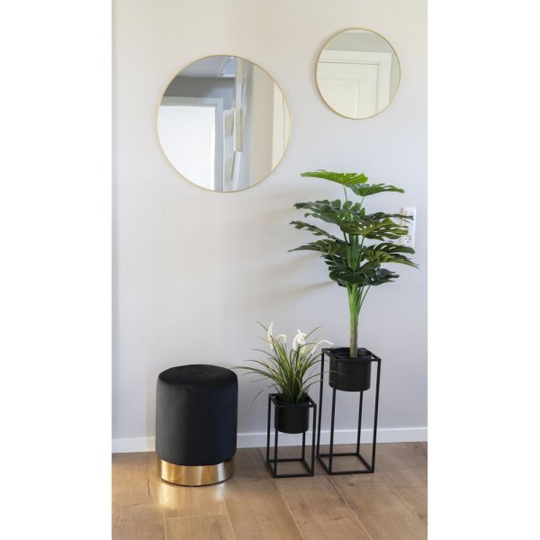 Marla blomh�llare - Svart - 2 st
