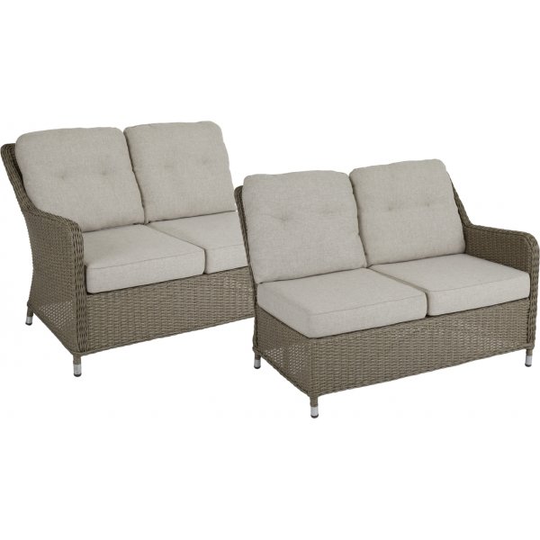 Vinga utesoffgrupp - Hrnsoffa med bord | Natur