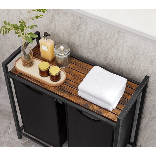 Ambrette Duo tv�ttkorg - Svart/brun