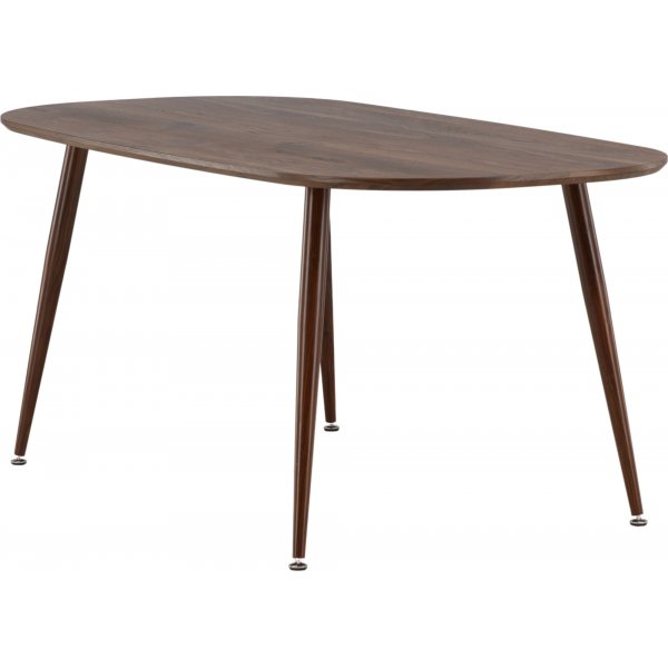 Sanford matbord 180 x 90 cm - M�rkbrun