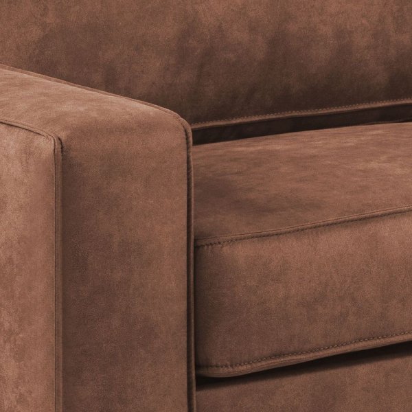 Sand� 2,5-sits soffa - Cognac ecol�der