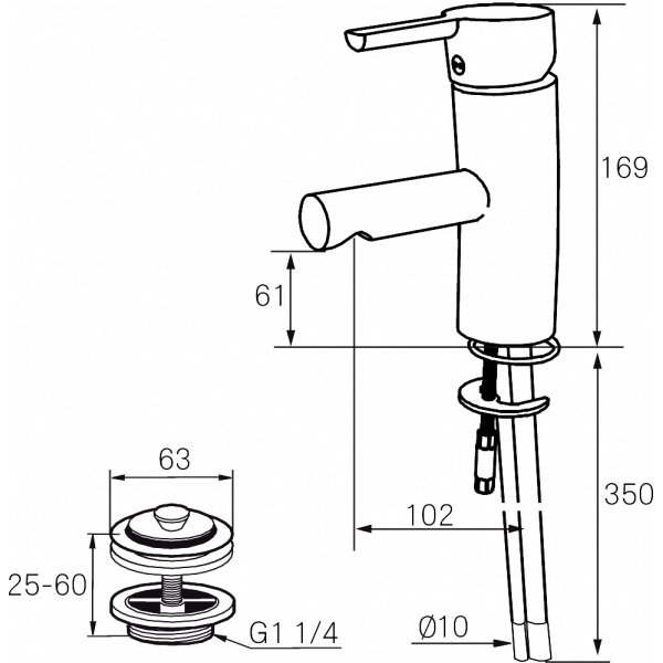 Mora MMIX B5 Med silivipp - Krom