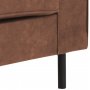 Sand� 2,5-sits soffa - Cognac ecol�der
