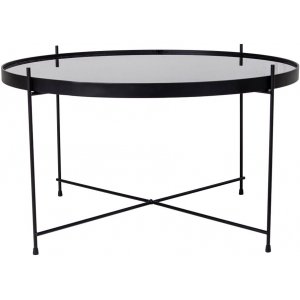 Venezia Soffbord 70 x 70 cm - St�l/glas