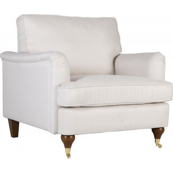 Fåtölj beige tyg - Howard Watford Deluxe Fåtölj beige tyg - Howard Watford Deluxe