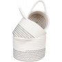 Korgset 3 st - Vit/gr�