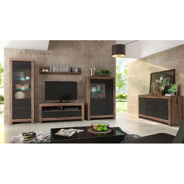 Carrie v�gghylla 140 cm - Brun ek