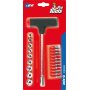 T-handtag + bits, 21 delar