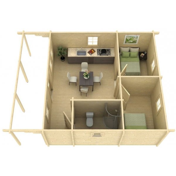 Fritidshus Bolmen - 33 m² Fritidshus Bolmen - 33 m²
