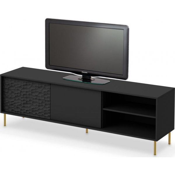 Bullet TV-b�nk - Svart/guld