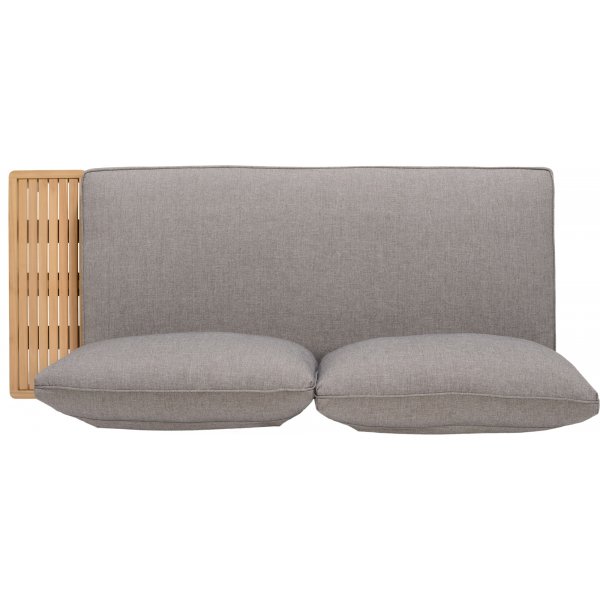 Lifestyle Garden Topaz Loungegruppe mit Tagesbett - Grau/Teak