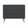 Bodo Byr� 2 + 2 l�dor - Matt grey