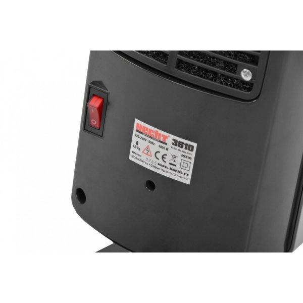 Elektrisk v�rmare med fj�rrkontroll - 2 kW