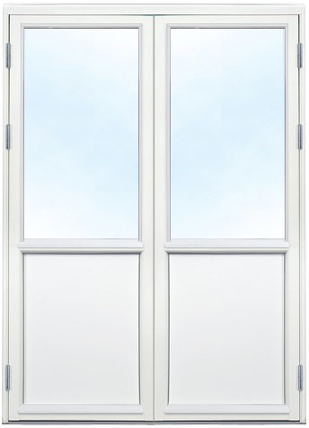 Parfnsterdrr - 3-glas - Tr - U-vrde: 1,1