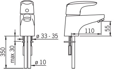 Oras Tvättställsblandare Vega 1810 Oras Tvättställsblandare Vega 1810