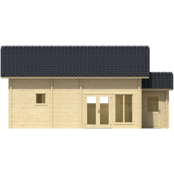 Lomamökki Elliot B - 42,5 m² Lomamökki Elliot B - 42,5 m²