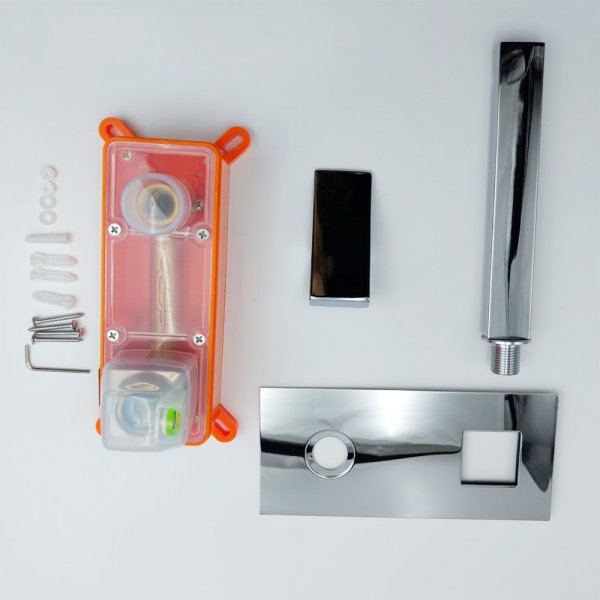 Væghængt håndvaskarmatur Tulip - Krom Væghængt håndvaskarmatur Tulip - Krom