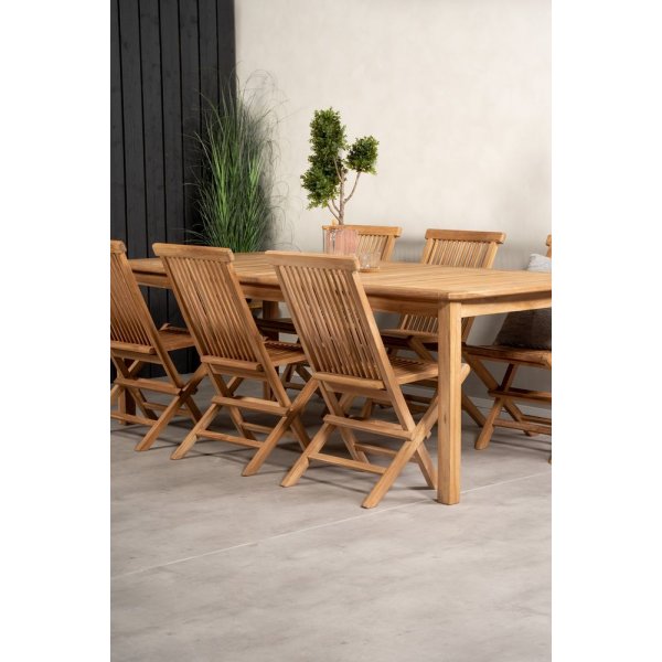 Bjurker Matgrupp (220x100) - Natur - 6 Stolar