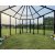 Växthus Miranda med härdat glas - Svart 9,0 m²