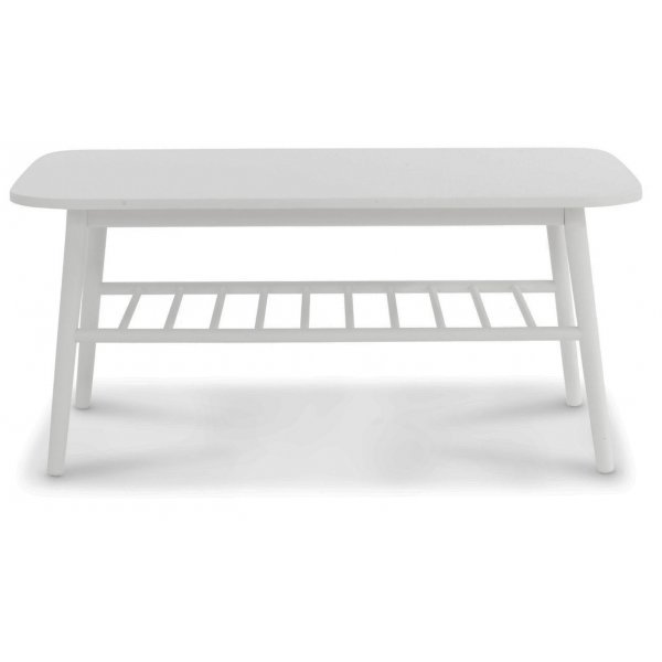 Soffbord vit 110x60 cm - Salt�