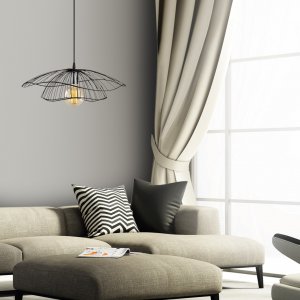 Tell taklampa 6500 - Svart