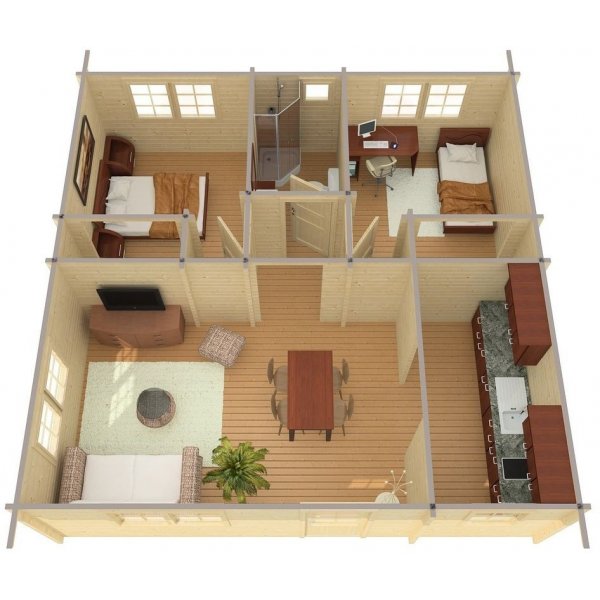 Fritidshus Östgöta - 55 m² Fritidshus Östgöta - 55 m²