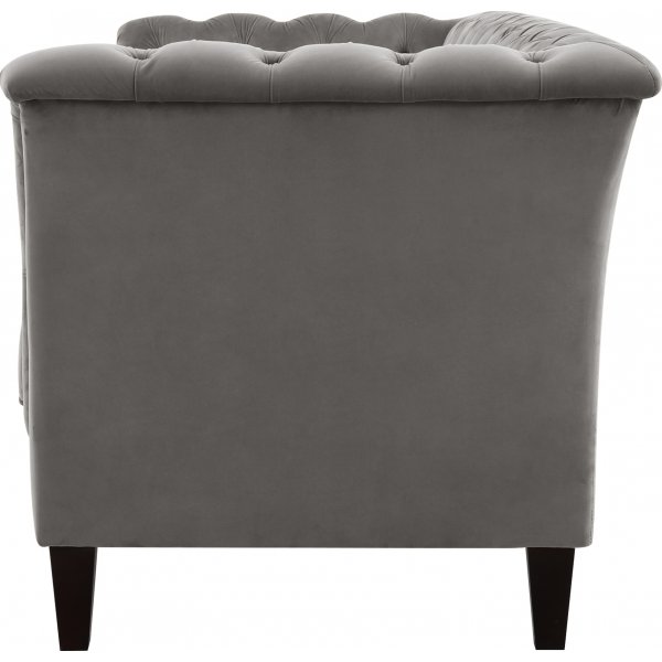 Soffa 2-sits chesterfield grå - Henry Soffa 2-sits chesterfield grå - Henry