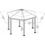 Canopia Roma Hardtop Paviljong