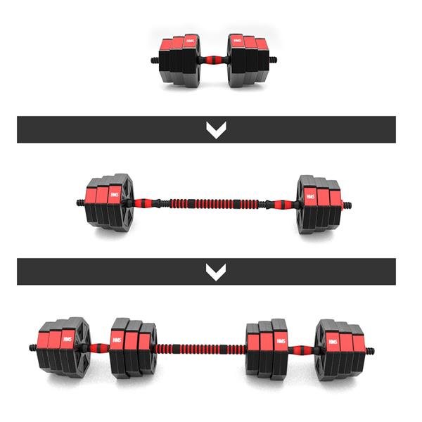 Justerbart Hantelset - 20 kg Justerbart Hantelset - 20 kg
