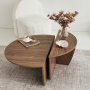 Soffbord i Valn�t 90 x 90 cm - Podium