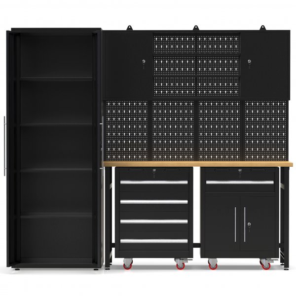 Garageindretning - komplet opbevaringssystem med 4 v�rkt�jstavler