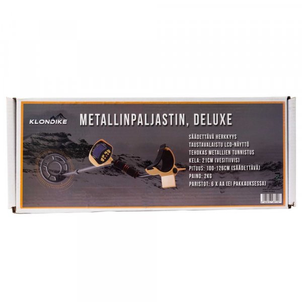 Klondike Deluxe metalldetektor Klondike Deluxe metalldetektor