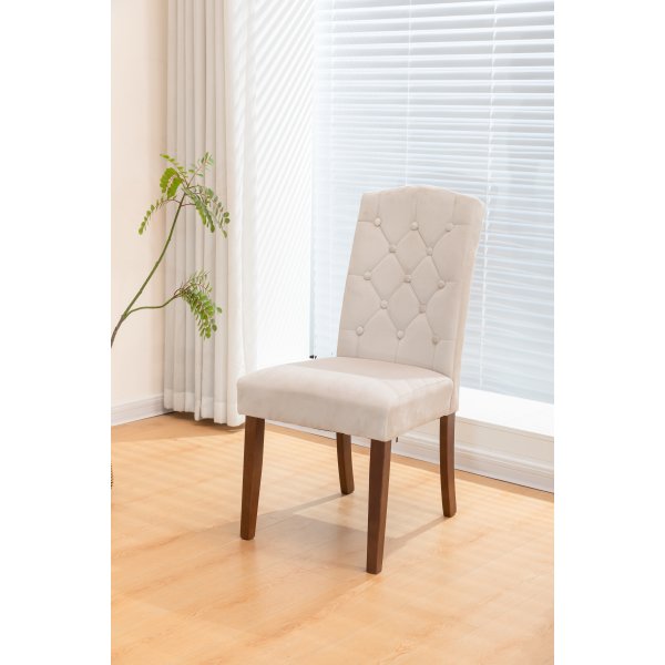 Lexington matstol - Beige/m�rkbrun