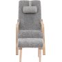 F�r� loungestol - Ljusgr�/Whitewash