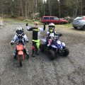 Kundbild Fyrhjuling - 90cc: Kompisarna har motordag