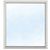 Fast f�nster 3-glas - tr� - U-v�rde 1,1 + Karmhylsor