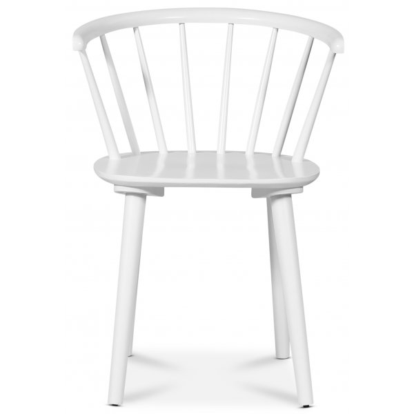Pinnstol med karm vit - Vad�