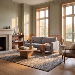 3-personers sofa Nordic - Gråbeige imiteret læder Preston 21 - Mål 219x89 cm 3-personers sofa Nordic - Gråbeige imiteret læder Preston 21 - Mål 219x89 cm