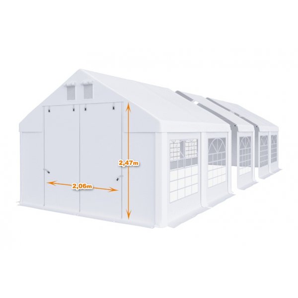 Partytlt i PVC - 4 x 66 m