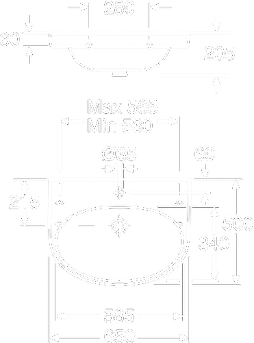 Gustavsberg Nautic 5565 för bult- eller konsolmontage Gustavsberg Nautic 5565 för bult- eller konsolmontage